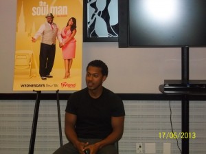 Actor Wesley Jonathan talking about his new show "The Soul Man."