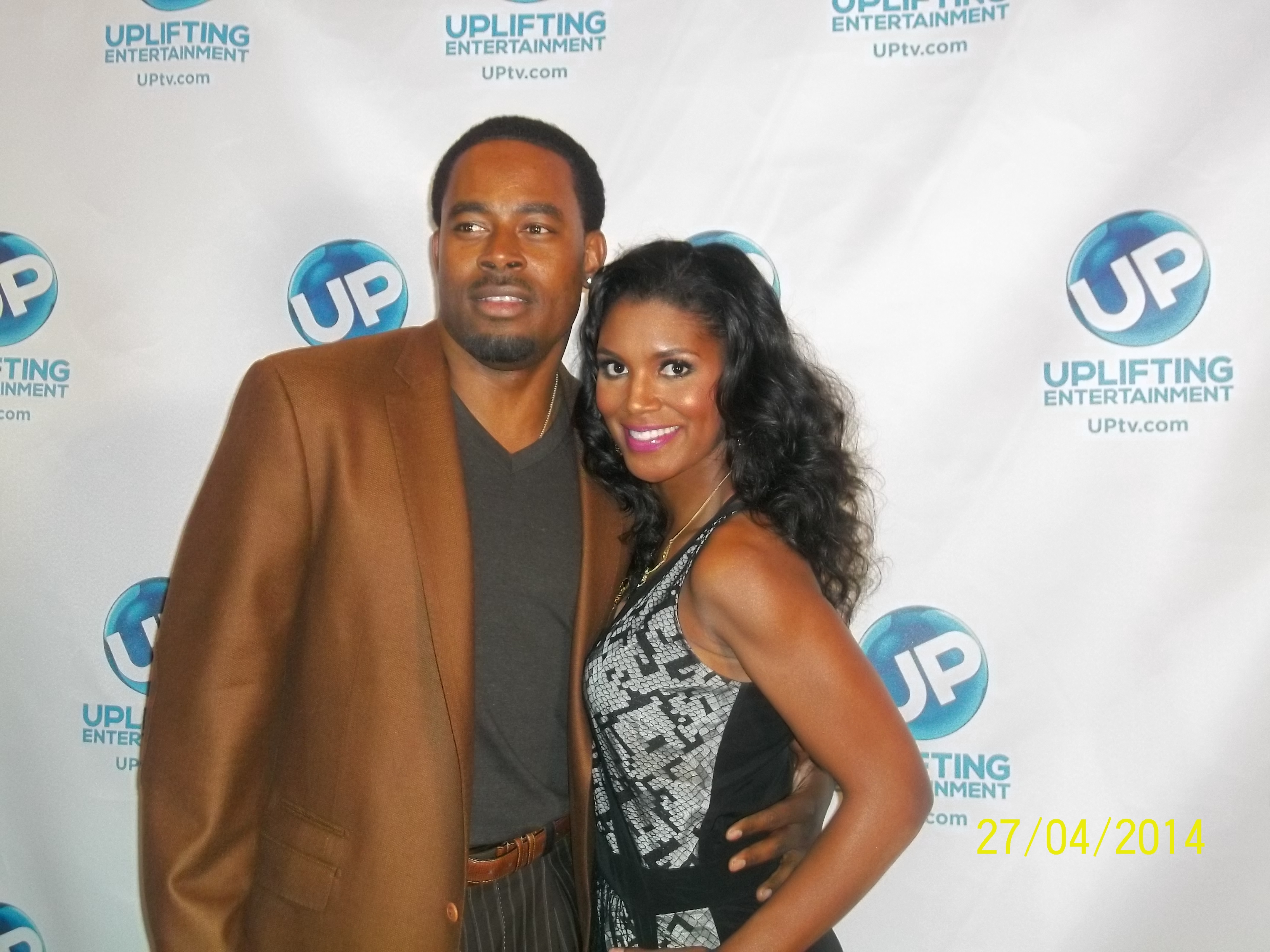 Denise Boutte and Kevin.