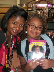 Stephanie Perry Moore and one of her adorable young fans...