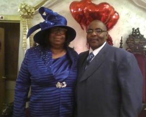 Pastor Johnnie Clark and First Lady Harriet Clark...