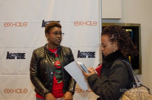 Me interviewing Issa Rae...