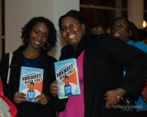 The long line of people waiting for Issa Rae to sign their books...Incidentally, it was Natural Hair Nirvana up in there...