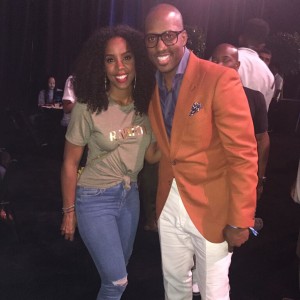 Kelly Rowland and Isaac Carree